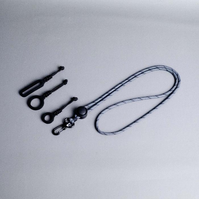 Lanyard Tali ID Gantungan V3 Kalung Holder Panjang Serbaguna Snaphook Besi Include Karet O Ring 13mm