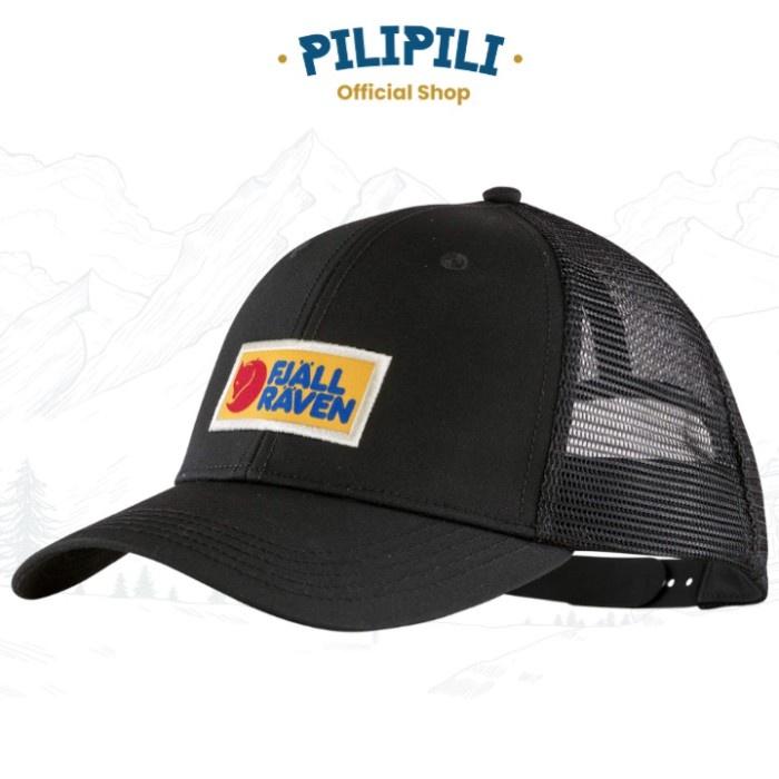Topi Fjallraven Vardag Langtradarkeps Black