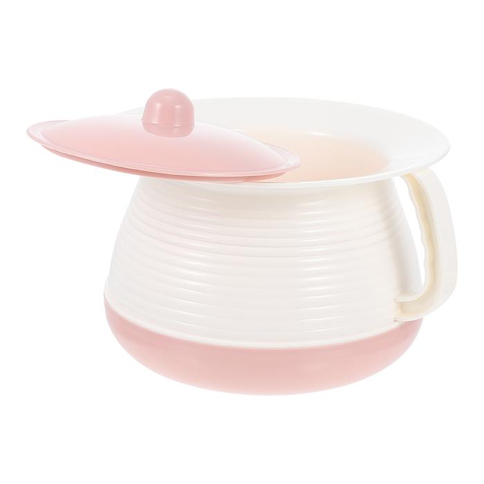 Urinal Pot Chamber Pee Urine Bottle Bucket Portable Lid Potty
