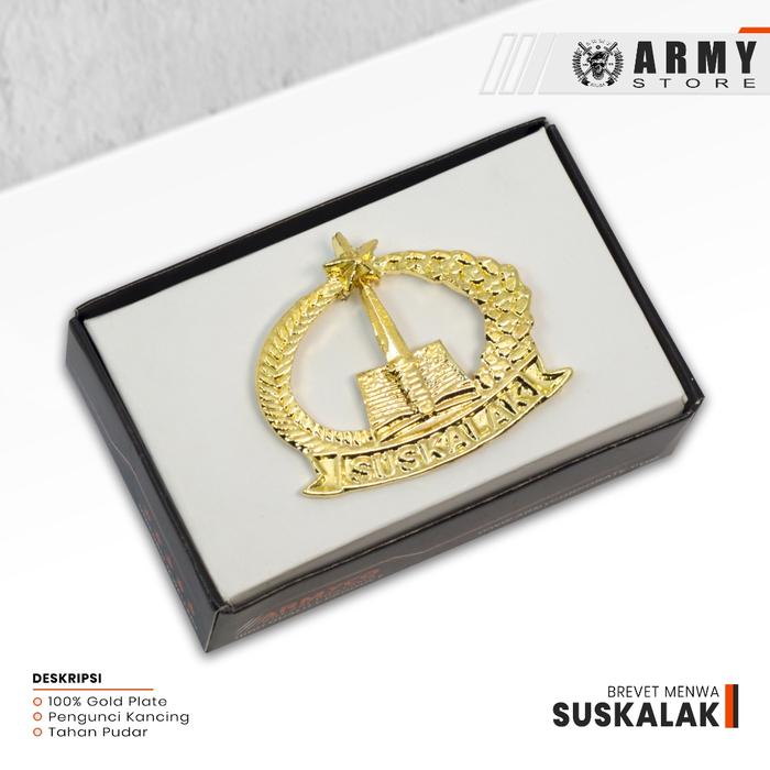 Brevet Pin Suskalak Menwa Premium