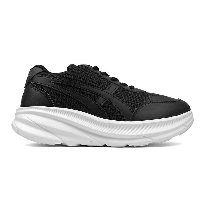 KAVILAZ Sepatu Sneakers Running Unisex Pria & Wanita Model Artemis Fans Edition Hitam Putih Bahan Up