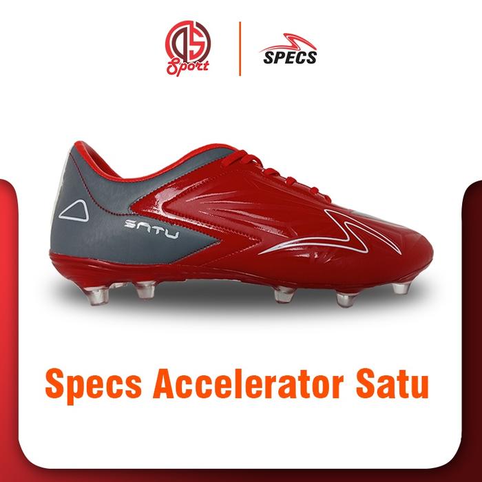 Sepatu Bola Spec .s Accelerator Satu Pro in Elite White Gold Murah Kualitas Premium