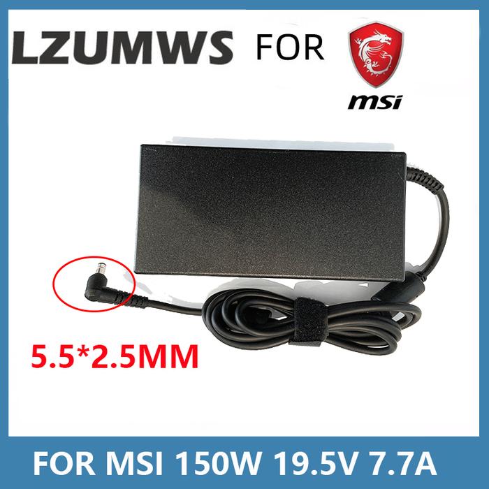 19.5V 7.7A 150W 5.5*2.5MM Laptop Adapter For MSI GS60 GS70 GE62 GS40