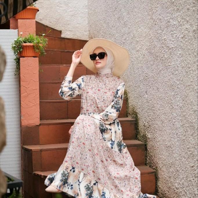 EUGENIE DRESS BY EYBERLI || Wanita Casual Dewasa ||