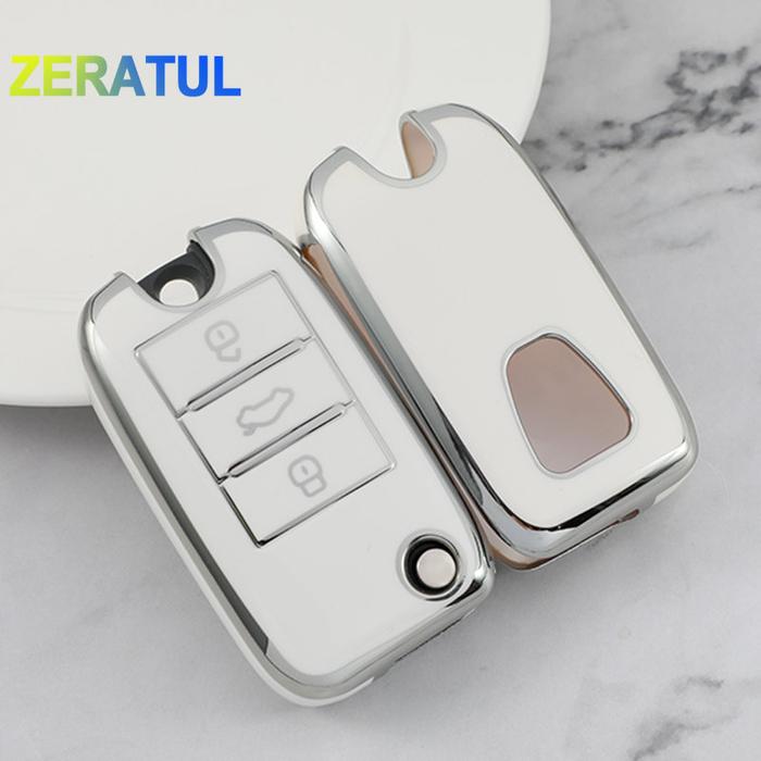 TPU Shell Fob Holder Protector For Roewe RX5 MG3 MG5 MG6 MG7 MG ZS GT