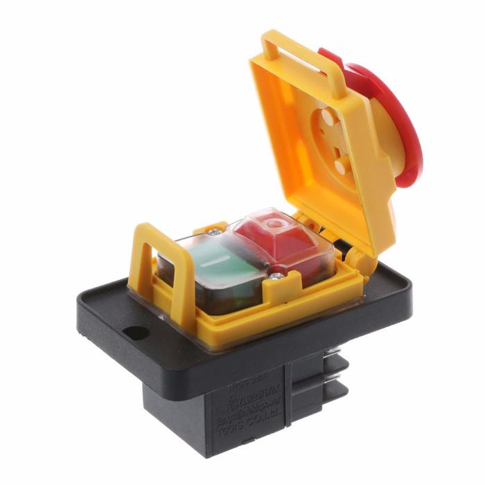 KJD12 250V 4Pin Kedap Air Start Stop Tidak Volt Rilis Saklar