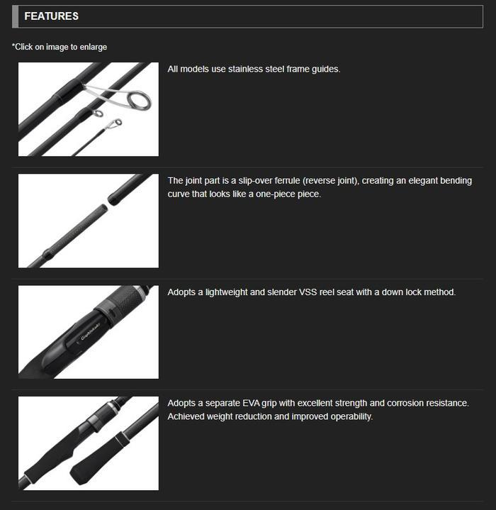 Graphiteleader Calamaretti UX 2023 Eging Rod Joran Cumi Sotong
