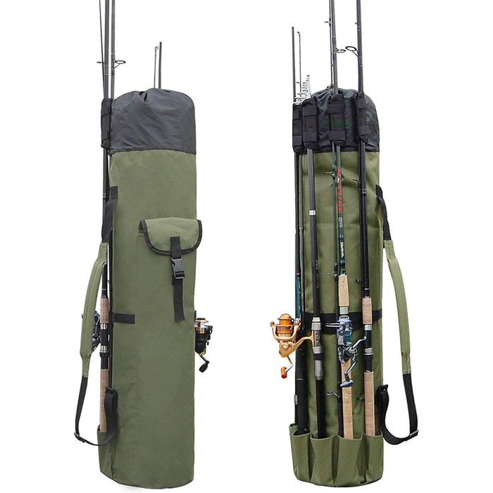 Kotak Pancing Tas Joran Pancing Nilon Multifungsi Portabel