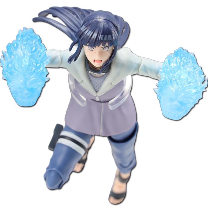 16cm Naruto Anime Figure Rock Lee Hyuuga Hinata Roubu Double Lion Fist Fighting Action Figure Collec