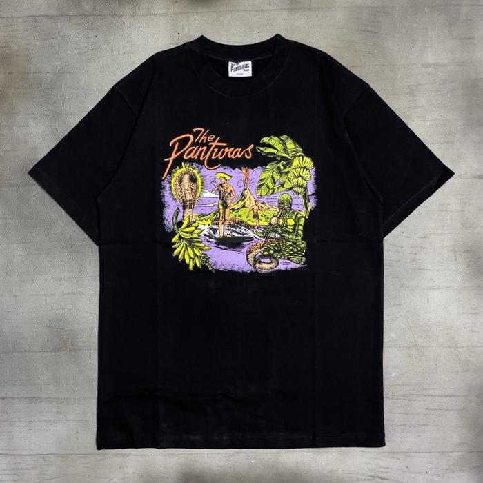 [HOT] The Panturas - Shaka Tropical | Tshirt Black Original Merchandise