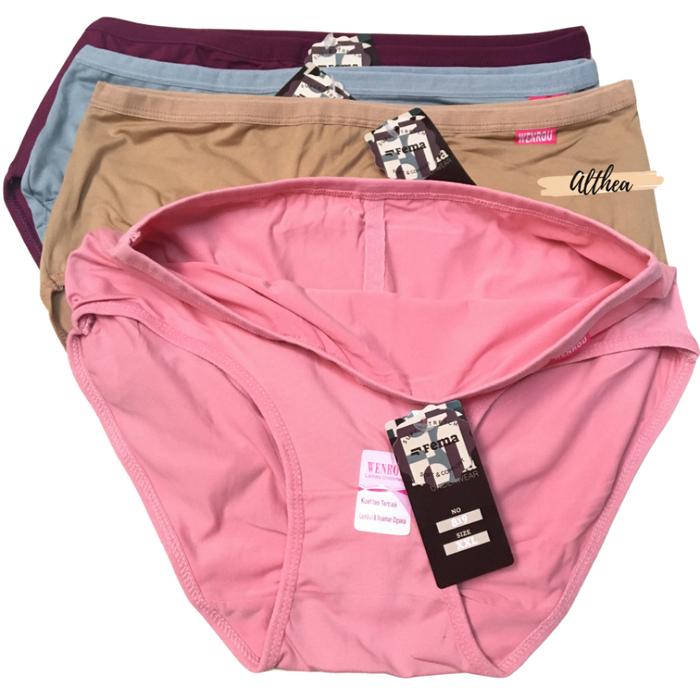 12 PCS CD Wenrou Premium Celana Dalam Wanita / cd fema wanita kode 819