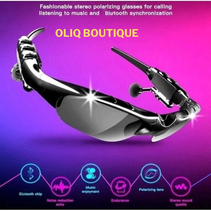 KACAMATA CANGGIH BLUETOOTH BISA TELPON DAN MP3 - BONUS BOX, KABEL CHARGER DAN LAP
