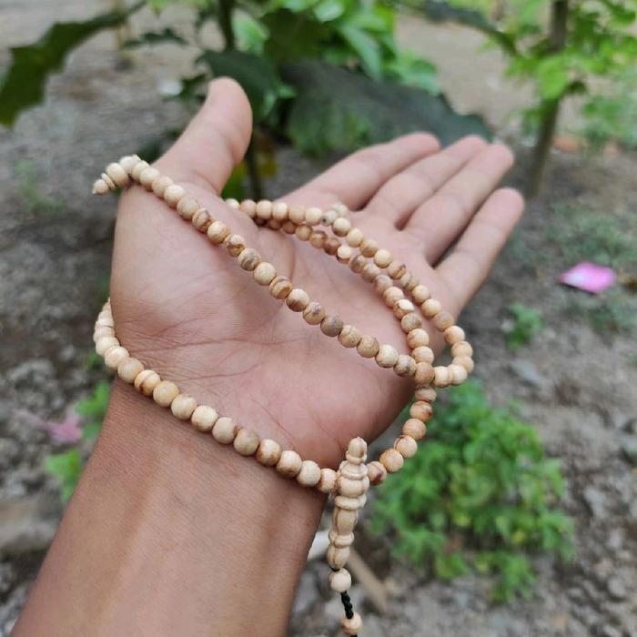 TASBIH MUSLIM KAYU KABOA ASLI SUPER
