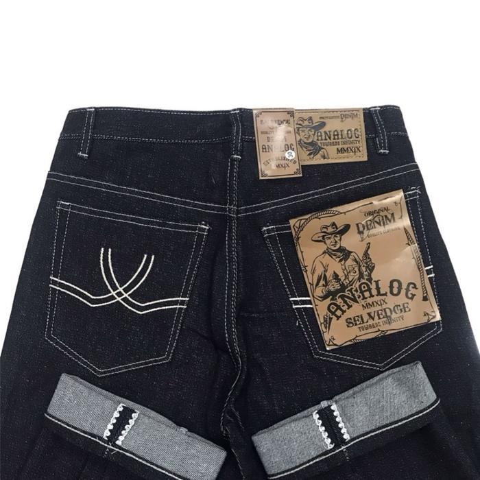 DENIM SELVEDGE ANALOG /SELVEDGE DENIM ACCENT 15 OZ/ DENIM SELVEDGE CELANA DENIM PRIA DENIM ANALOG /