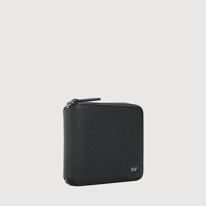 DOMPET PRIA  BRAUN BUFFEL  GALLION A ZIP CENTRE FLAP CARD WALLET