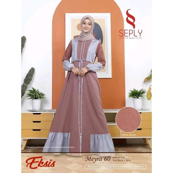 GAMIS DEWASA SEPLY MEYRA 60 WARNA A.GREY