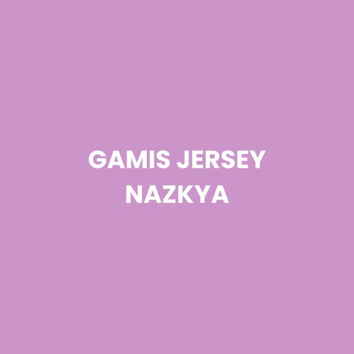 Gamis Jersey Nazkya | Gamis Jersey Dewasa | Gamis Nazkya