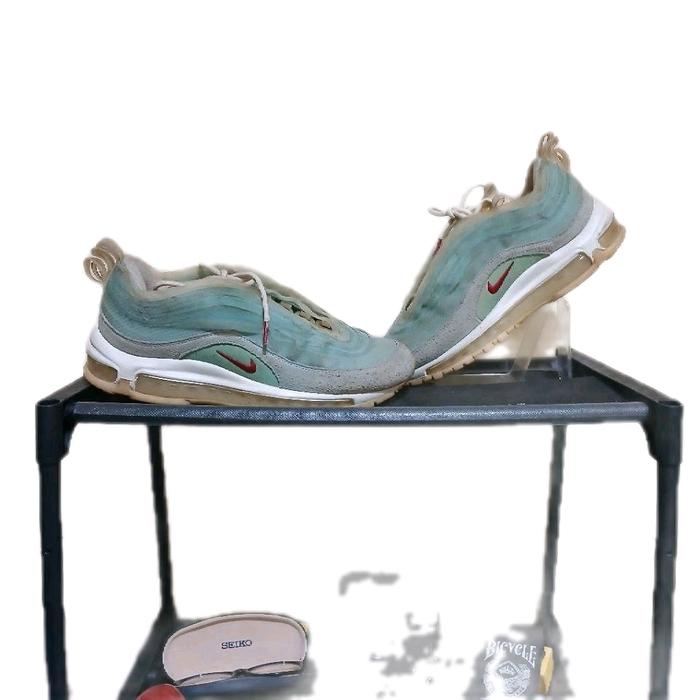 Nike Air Max 97 Shanghai Sneakers Original Casual Shoes Pria Wanita Kasual