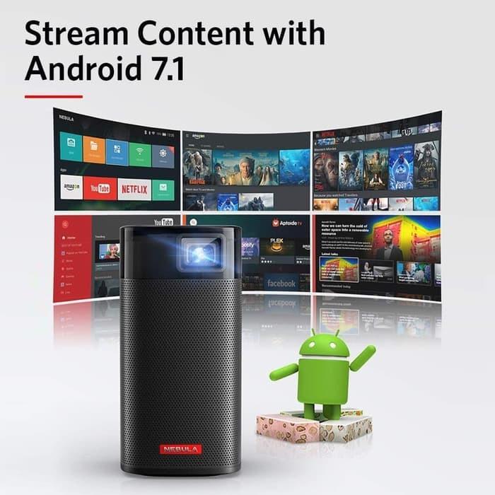 NEW MINI PROJECTOR ANKER NEBULA APOLLO WI-FI, 200 ANSI LUMEN 100 Inch