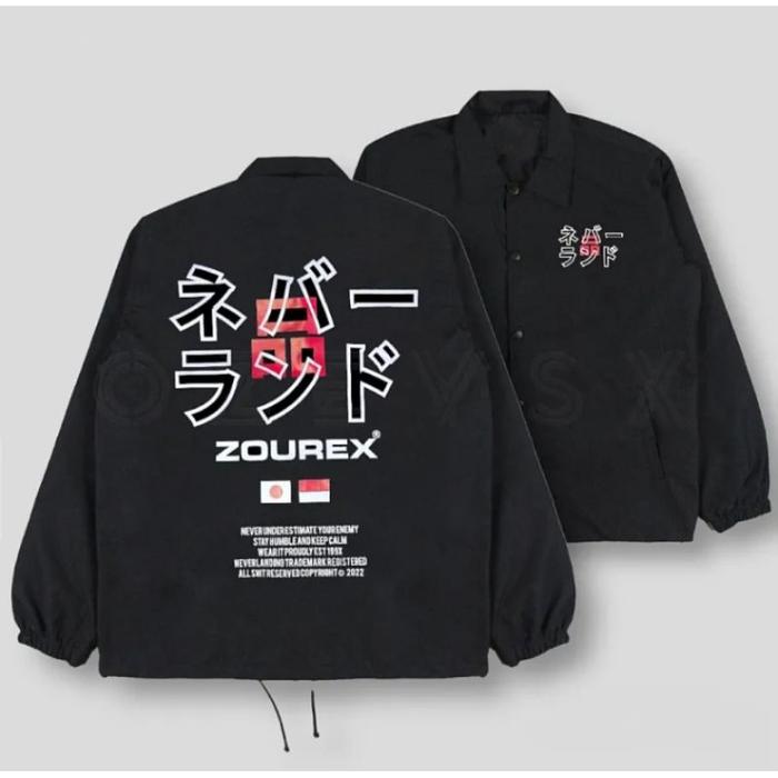 JAKET COACH DISCLAIMER ZOUREX ORIGINS / JAKET COACH PRIA / JAKET NAGA MEMPHIS ORIGINS