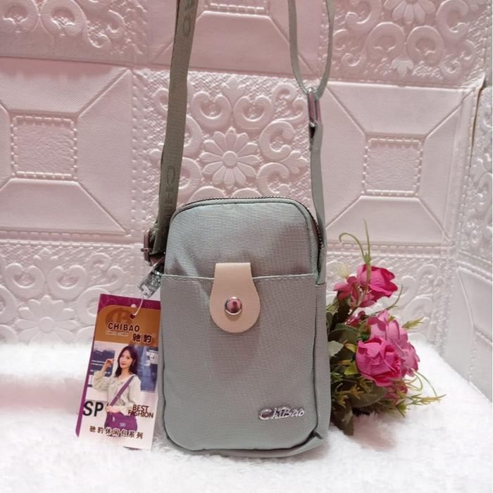 TAS SELEMPANG MINI WANITA POUCH HP CHIBAO IMPORT 1666 Kanvas