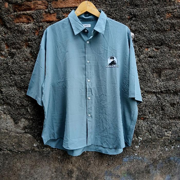 kemeja open collar wego  lnot uniqlo hnm nike carhartt zara