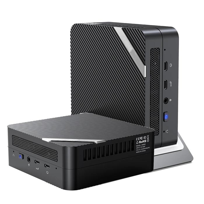 Oushein UM560 Windows 11 PC Mini AMD Ryzen 5 5625U DDR4 16GB 512GB