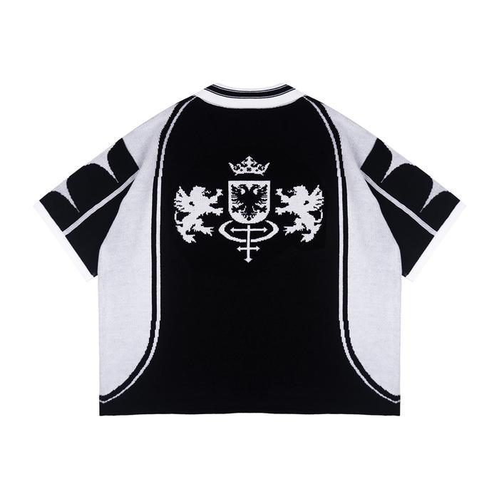 GRDT - Majesty Boxy Knitwear Jersey Black Sport Rajut Acrylic Adem Lembut Promo