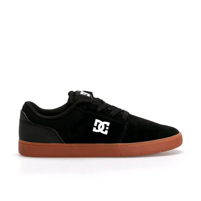 Dc shoes crisis 2 sepatu sneakers kasual pria original -black gum Casual