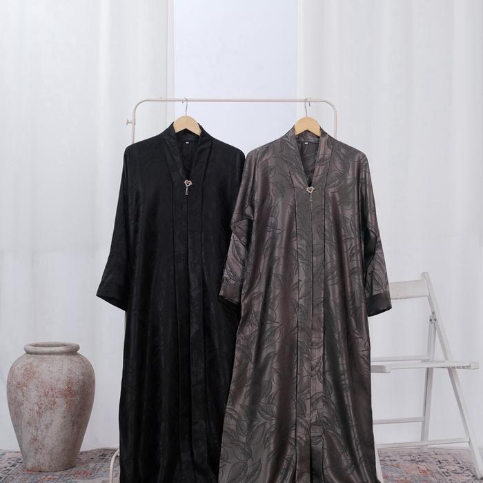 Ori Saudi 32 Abaya Import Saudi Asli Farwah Fursan Embos dengan Desain Elegan dan Kualitas Terbaik