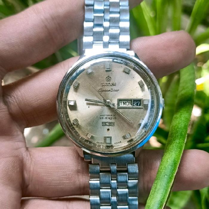 Jam Tangan Titoni Space Star Rotomatic Original