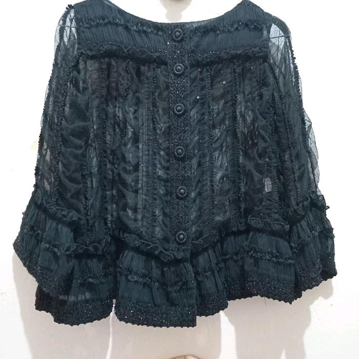 ANNA SUI victorian gothic top preloved