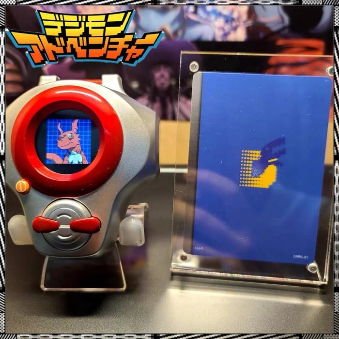 Bandai Digimon Adventure Original D-Ark Guilmon Terriermon Renamon Csa Figure Digivice Device Anime 