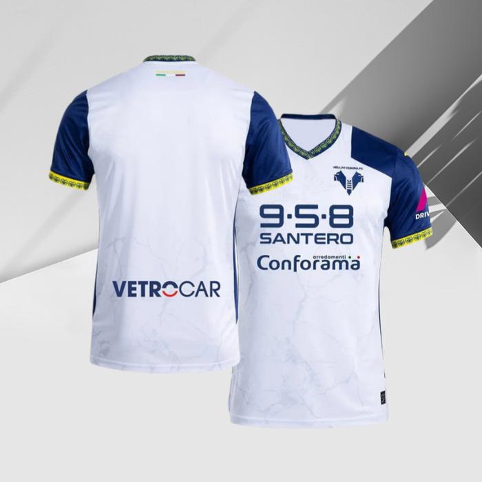 Summer Training Exercise Football Jersey Men Women Clothing Hellas Verona Jersey Breathable Quick Dr