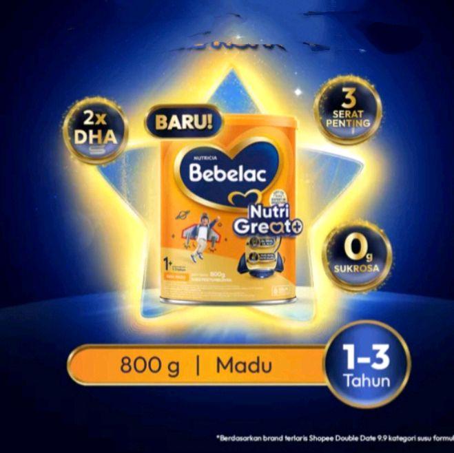 Bebelac 1+ (1-3 Tahun) Madu 800 gr
