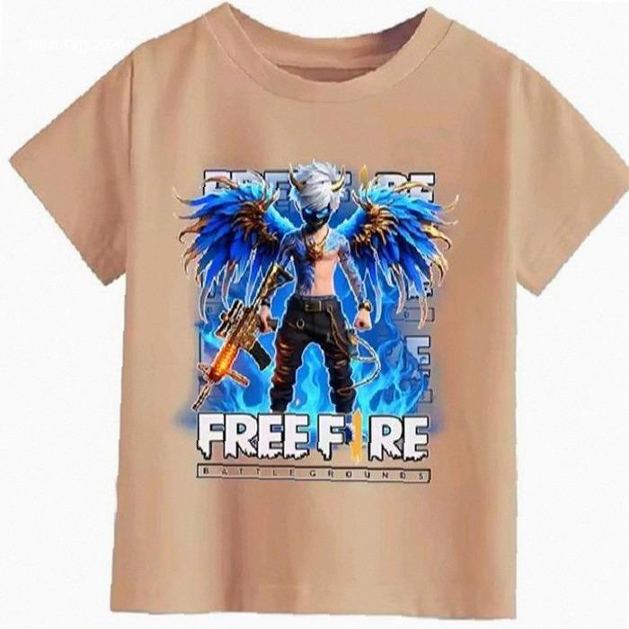kaos atasan anak laki-laki motif free fire | Hot Item