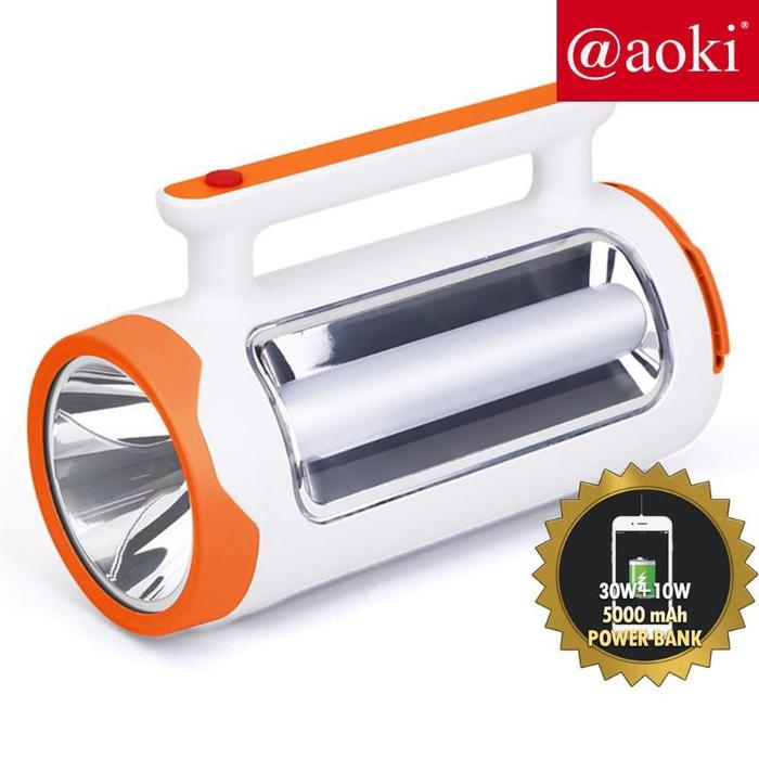 @AOKI SENTER MULTIFUNGSI 30W+54SMD AK-6696 / AOKI SENTER EMERGENCY + POWER BANK 10W+50SMD AK-6691 40
