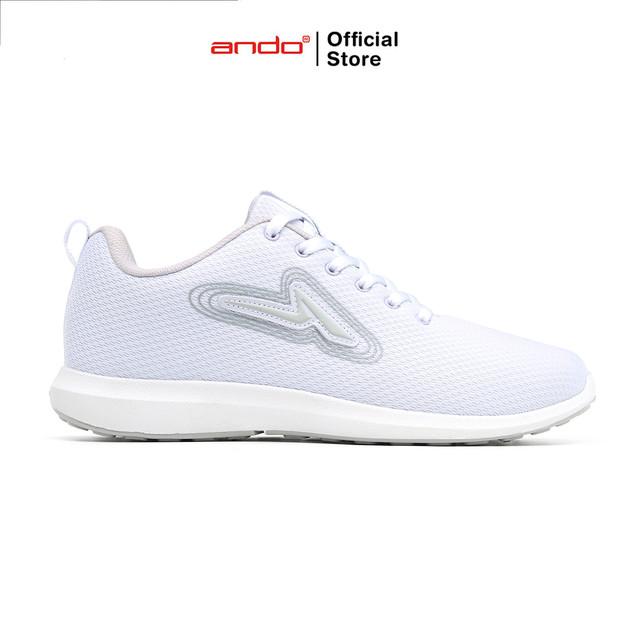 Ando Official Sepatu Sneakers Linsky Pria Dewasa - Putih