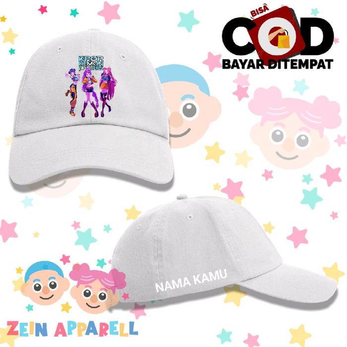 Topi Anak Baseball Kpop Demon Hunter - Topi Anak Kpop Demon Hunter