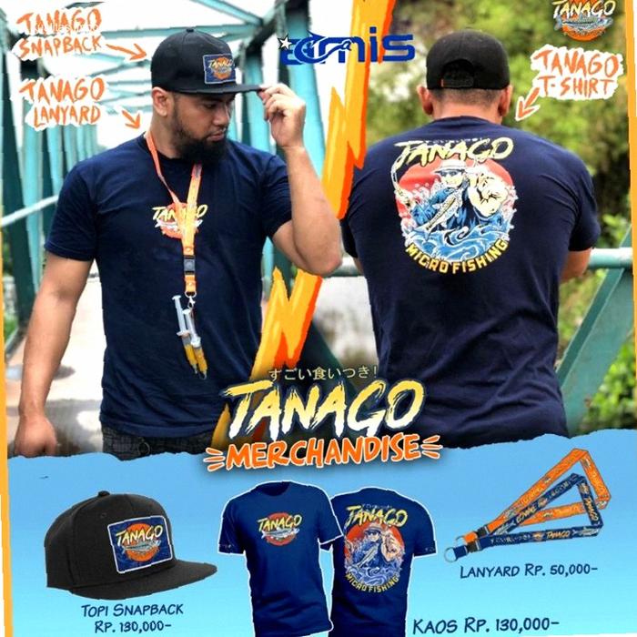 TANAGO Merchandise Kaos Topi Lanyard | Kekinian