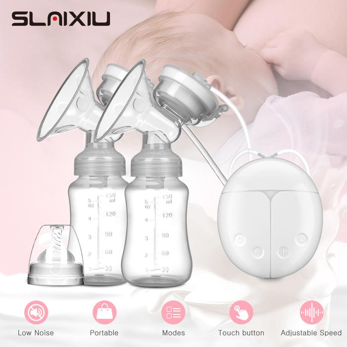 Electric breast pump unilateral and bilateral breast pump manual