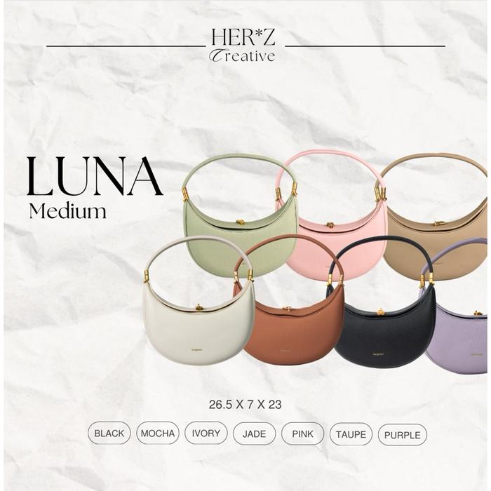 TerLaris [READY] SONGMONT - LUNA Medium Crescent handbag shoulder bag
