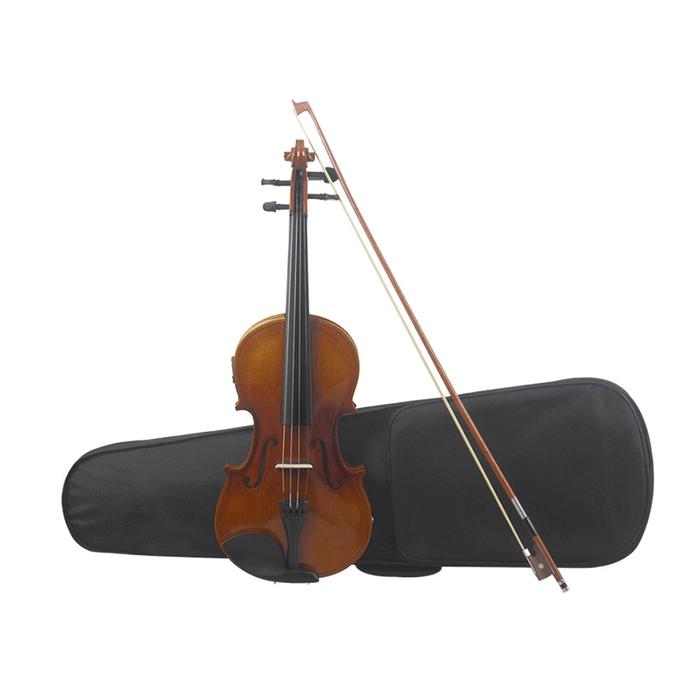 4/4 Electric Acoustic Violin Professional String Instrument Solid