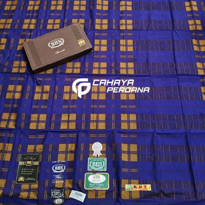 Sarung BHS KDT Jadul Bahan Full Sutera Spunsilk Sarung Pria Limited Edition Istimewa