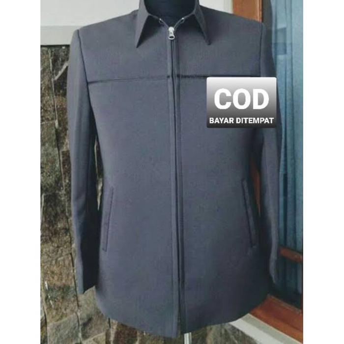 Terbaru Jasket Pria/Jaket Semi Jas/Seragam Santri/Guru/Dosen/Kerja