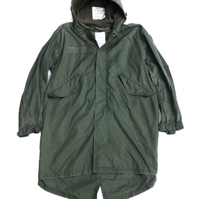 Vintage US Army M-65 Fishtail Parka nato So - Sew Styles Era: 1970s - 1980s Made In USA Parka extr