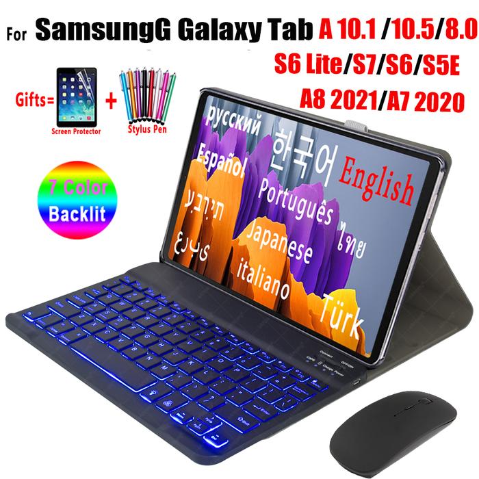 Backlit Keyboard Case For Samsung Galaxy Tab S7 11 S8 11.0 S6 Lite