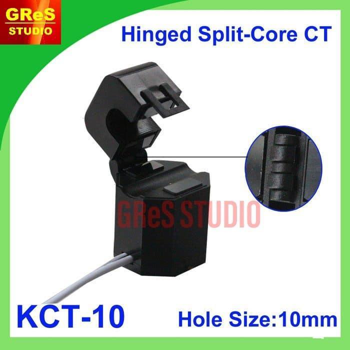 Split Core CT KCT-10 Open Type Current Transformer 20A/10mA + 1M Wire