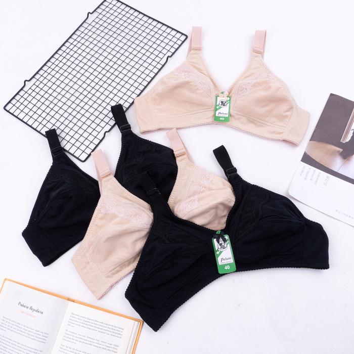 IL - Sport Bra Pakaian dalam Wanita High Quality / BH PLUM / Bra BH Tanpa Busa Tanpa Kawat Ukuran Ju