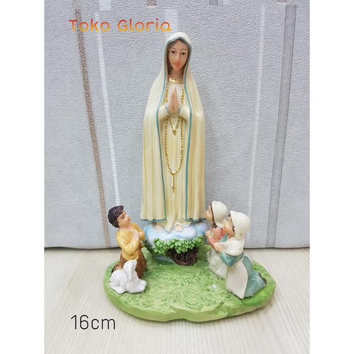 PATUNG PAJANGAN MARIA DOA ANAK YESUS ROHANI